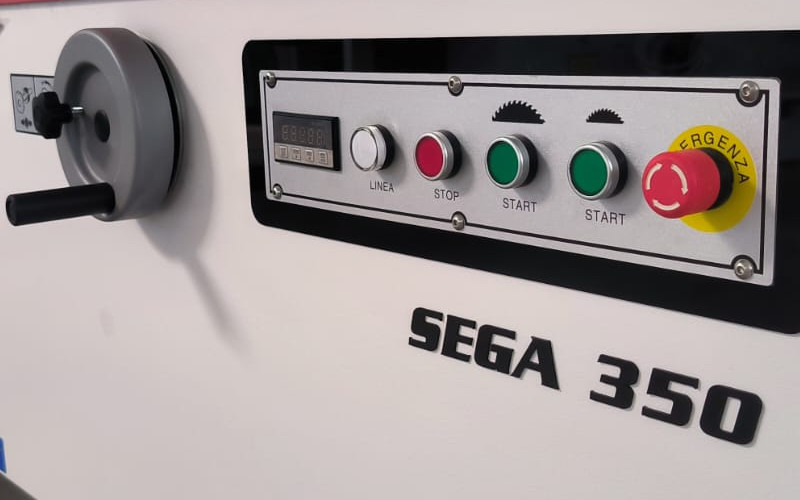 Formátovací pila s předřezem SICAR SEGA 350